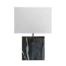 Dimond Lighting Grey Marble Square Table Lamp