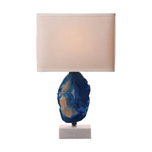 Dimond Lighting Minoa 1 Light Table Lamp In Agate And Marble
