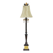 Dimond Lighting Acorn Drop Table Lamp in Black and Gold