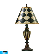 Dimond Lighting Harlequin & Stripe Urn Table Lamp