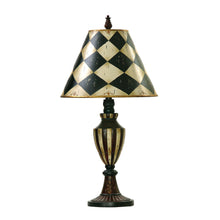 Dimond Lighting Harlequin & Stripe Urn Table Lamp