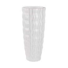 Dimond Home White Wave Vessel