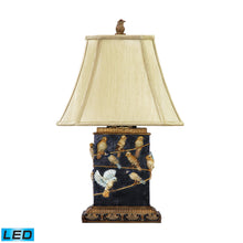 Dimond Lighting Birds On Branch Table Lamp in Black