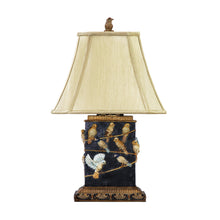 Dimond Lighting Birds On Branch Table Lamp in Black