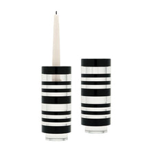 Dimond Home Sliced Tuxedo Crystal Candle Holder