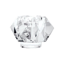 Dimond Home Faceted Star Crystal Candleholders - Set Of 2