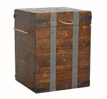 2-Day Designs Captain's Chest End Table __007