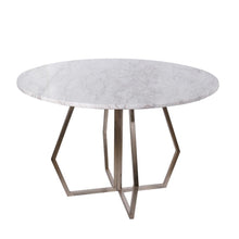 A&B Home Stepney Marble Round Table