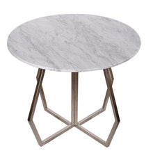 A&B Home Stepney Marble Round Table