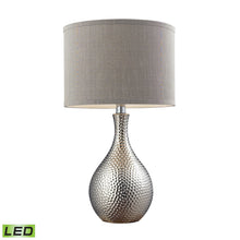 Dimond Lighting Hammered Chrome Plated Table Lamp