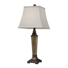 Dimond Lighting Amber Smoked Glass Table Lamp