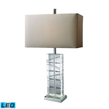 Dimond Lighting Avalon Table Lamp In Clear Crystal And Chrome