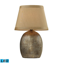 Dimond Lighting Gilead Table Lamp With Alligator Texture Base