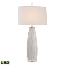 Dimond Lighting Andover Ceramic Table Lamp in Washington White