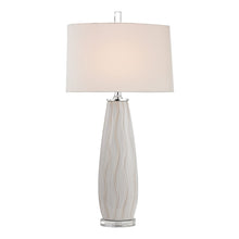 Dimond Lighting Andover Ceramic Table Lamp in Washington White