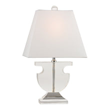 Dimond Lighting Bailey Mews Mini Solid Clear Crystal Table Lamp