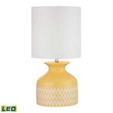Dimond Lighting Carnforth Ceramic Table Lamp In Sunshine Yellow