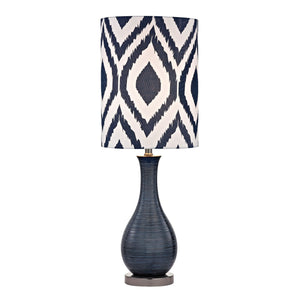 Dimond Lighting Navy Blue Textured Ceramic Accent Lamp