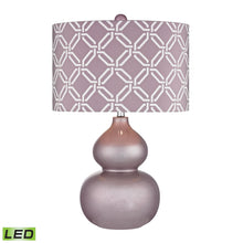 Dimond Lighting Ivybridge Ceramic Table Lamp in Lilac Luster