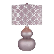 Dimond Lighting Ivybridge Ceramic Table Lamp in Lilac Luster