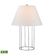 Dimond Lighting Barrel Frame Table Lamp in Polished Chrome
