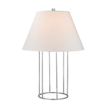Dimond Lighting Barrel Frame Table Lamp in Polished Chrome