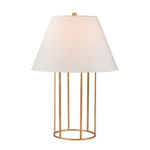 Dimond Lighting Barrel Frame Table Lamp in Gold Leaf