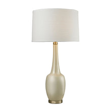 Dimond Lighting Modern Vase Ceramic Table Lamp in Cream