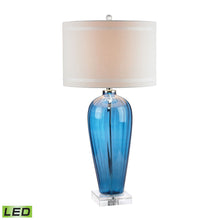 Dimond Lighting Blue Glass Table Lamp