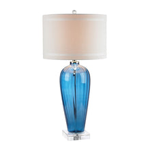 Dimond Lighting Blue Glass Table Lamp