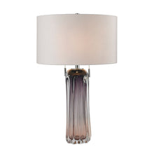 Dimond Lighting Ferrara Free Blown Glass Table Lamp - Purple/White