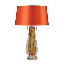 Dimond Lighting Modena Free Blown Glass Table Lamp - Amber