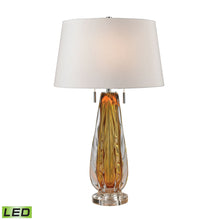 Dimond Lighting Modena Free Blown Glass Table Lamp - Amber/White