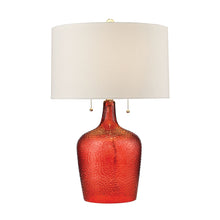 Dimond Lighting Hatteras Hammered Glass Table Lamp