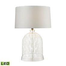 Dimond Lighting Landscape Painted Bell Glass Table Lamp