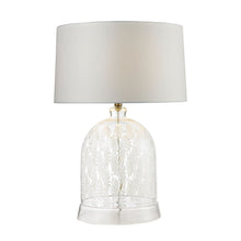 Dimond Lighting Landscape Painted Bell Glass Table Lamp
