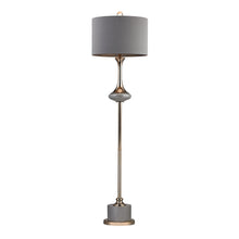 Dimond Lighting Gold Fluted Neck Floor Lamp