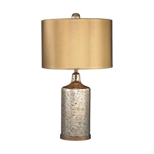 Dimond Lighting Gold Mercury Lamp With Metallic Shade