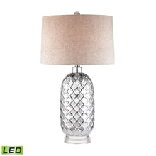 Dimond Lighting Chrome Quatrefoil Lamp