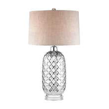 Dimond Lighting Chrome Quatrefoil Lamp