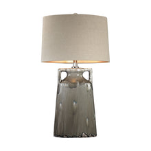 Dimond Lighting Grey Reaction Glaze Urn Lamp