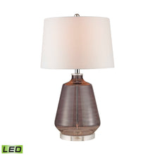 Dimond Lighting Grey Smoked Glass Lamp