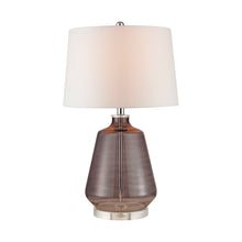 Dimond Lighting Grey Smoked Glass Lamp