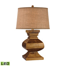 Dimond Lighting Carved Wood Post Lamp