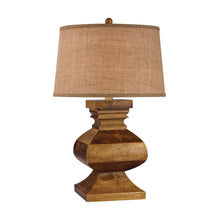 Dimond Lighting Carved Wood Post Lamp