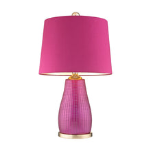 Dimond Lighting Brigitte 1 Light Table Lamp In Cerise Pink