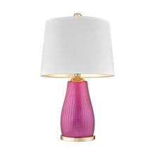 Dimond Lighting Brigitte 1 Light Table Lamp In Cerise Pink