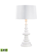 Dimond Lighting Corsage Outdoor Table Lamp With White Shade